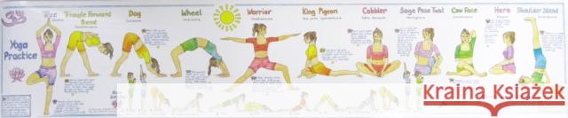 Yoga Practice Wall Chart Liz Cook 9780953622245 Liz Cook - książka