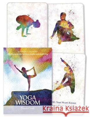 Yoga Wisdom Oracle Cards: A Daily Practice for Wellness, Wisdom and Awakening Anthony Salerno Pablo Romero 9780738774121 Llewellyn Publications - książka