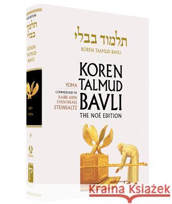 Yoma Rabbi Adin Even-Israel Steinsaltz 9789653015708 Koren Publishers - książka
