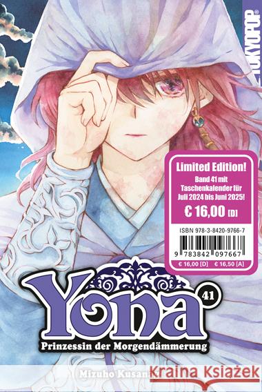 Yona - Prinzessin der Morgendämmerung 41 - Limited Edition Kusanagi, Mizuho 9783842097667 Tokyopop - książka