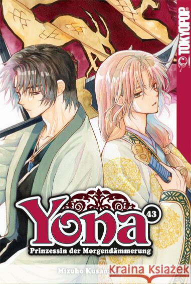 Yona - Prinzessin der Morgendämmerung 43 Kusanagi, Mizuho 9783759302007 Tokyopop - książka