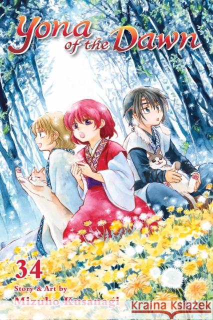 Yona of the Dawn, Vol. 34 Mizuho Kusanagi 9781974725366 Viz Media, Subs. of Shogakukan Inc - książka