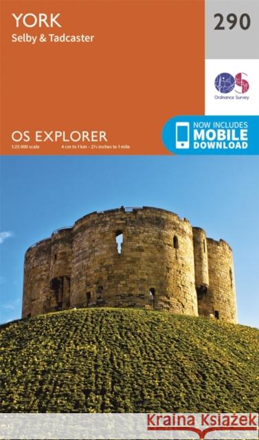 York Ordnance Survey 9780319244876 Ordnance Survey - książka