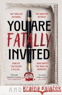 You Are Fatally Invited Ande Pliego 9780857505835 Transworld Publishers Ltd - książka