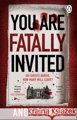 You Are Fatally Invited Ande Pliego 9781804993927 Transworld Publishers Ltd - książka