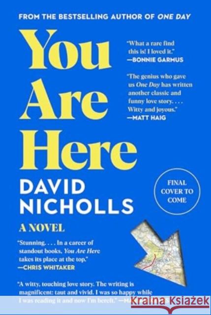 You Are Here: A Novel David Nicholls 9780063396463 HarperCollins - książka