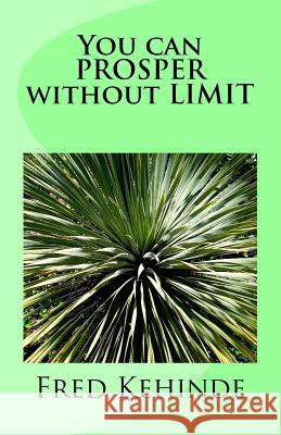 You can PROSPER without LIMIT Kehinde, Fred 9781492230861 Createspace - książka