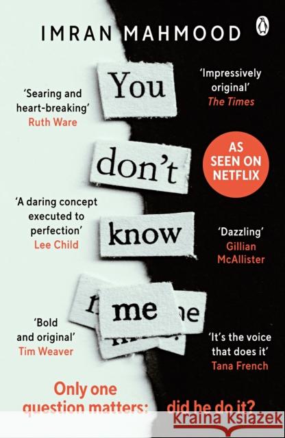 You Don't Know Me: The gripping courtroom thriller as seen on Netflix Imran Mahmood 9781405927376  - książka