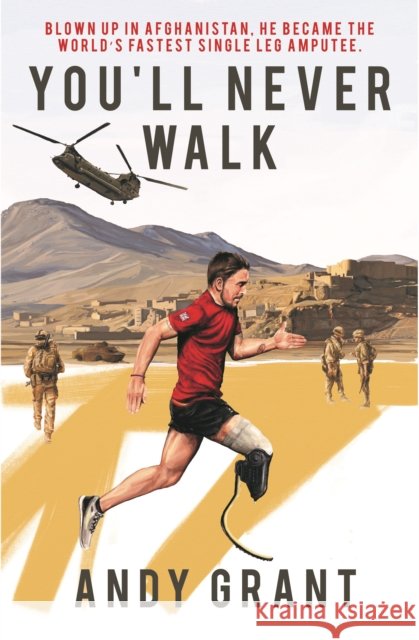 You'll Never Walk Andy Grant 9781909245815 De Coubertin Books - książka