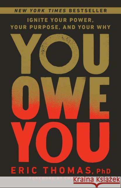 You Owe You: Ignite Your Power, Your Purpose, and Your Why Paul, Chris 9780593235003 Potter/Ten Speed/Harmony/Rodale - książka