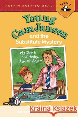 Young CAM Jansen and the Substitute Mystery David A. Adler Susanna Natti 9780142406601 Puffin Books - książka