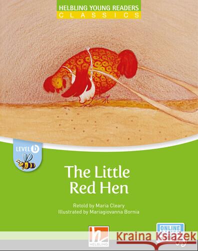 Young Reader, Level b, Classic / The Little Red Hen + e-zone Cleary, Maria 9783711402158 Helbling Verlag - książka