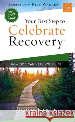 Your First Step to Celebrate Recovery Pack John Baker 9780310125457 Zondervan - książka