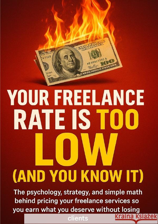 Your Freelance Rate Is Too Low (And You Know It) Morgan, Tessa 9783565119882 epubli - książka