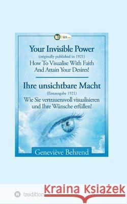 Your Invisible Power - Ihre unsichtbare Macht Behrend, Geneviève 9783746944630 tredition - książka