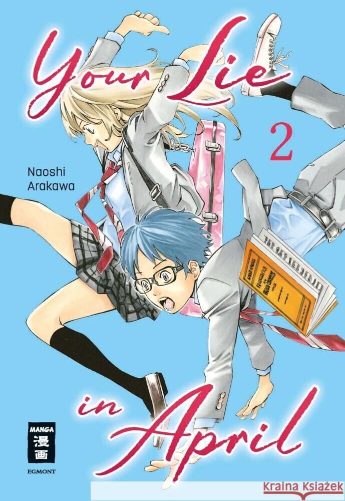 Your Lie in April 02 Arakawa, Naoshi 9783755504023 Egmont Manga - książka