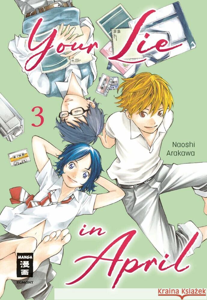 Your Lie in April 03 Arakawa, Naoshi 9783755504030 Egmont Manga - książka