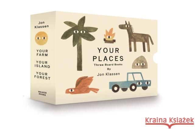Your Places Box Set: A trio of board books for the youngest of children from the beloved Jon Klassen, perfect for gifting Jon Klassen 9781529530063 Walker Books Ltd - książka