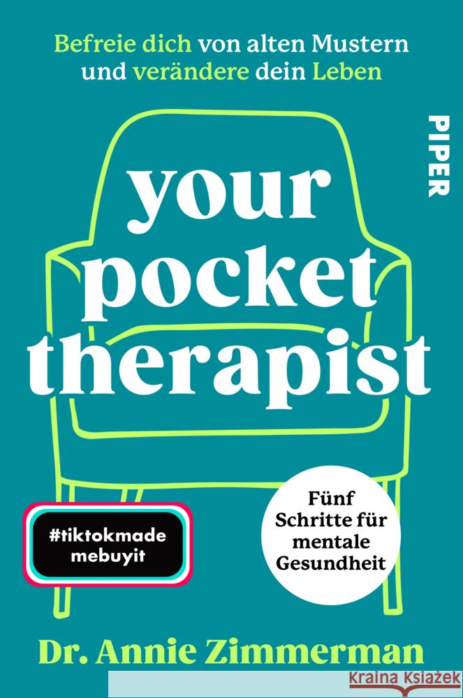 Your Pocket Therapist Zimmerman, Annie 9783492064859 Piper Paperback - książka
