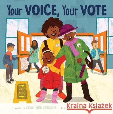 Your Voice, Your Vote Leah Henderson Keisha Morris 9780062986115 Harper - książka