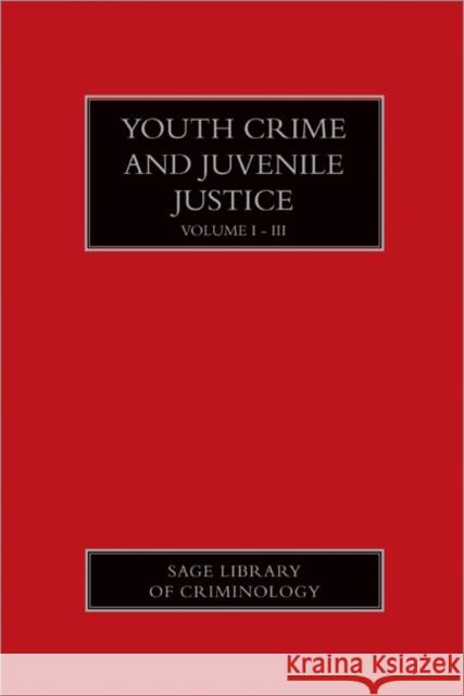 Youth Crime and Juvenile Justice  9781847870643 SAGE PUBLICATIONS LTD - książka