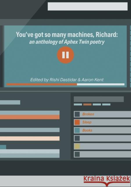 You've got so many machines, Richard!: an anthology of Aphex Twin poetry Rishi Dastidar, Aaron Kent 9781915079992 Broken Sleep Books - książka