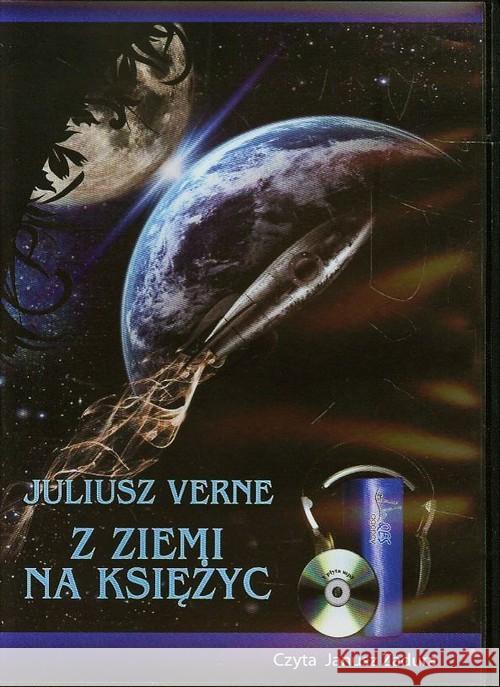 Z Ziemi na Księżyc Audiobook QES Verne Juliusz 9788361593683 Qes Agency - książka