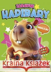 Zabawne kapibary z naklejkami Katarzyna Salamon 9788367900539 Martel - książka