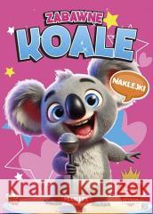 Zabawne koale z naklejkami Katarzyna Salamon 9788367900553 Martel - książka
