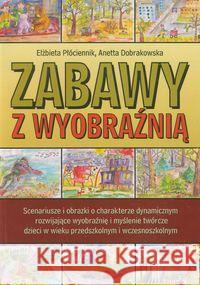 Zabawy z wyobraźnią Płóciennik Elżbieta Dobrakowska Anetta 9788374054737 Wydawnictwo Akademii Humanistyczno-Ekonomiczn - książka