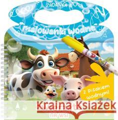 Zadanka & malowanki wodne. Zwierzęta na wsi Wioleta Żyłowska 9788383981031 Skrzat - książka