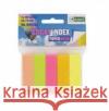 Zakładki indeksujące 15x50mm papierowe neon D.RECT  5907814634924 D.RECT