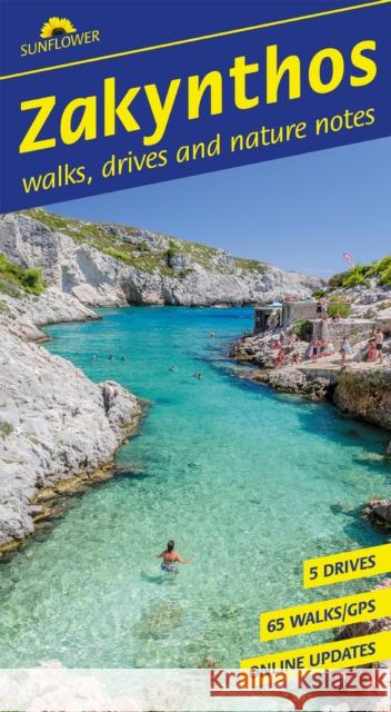 Zakynthos Sunflower Walking Guide: 65 long and short walks and 5 car tours  9781856915762 Sunflower Books - książka