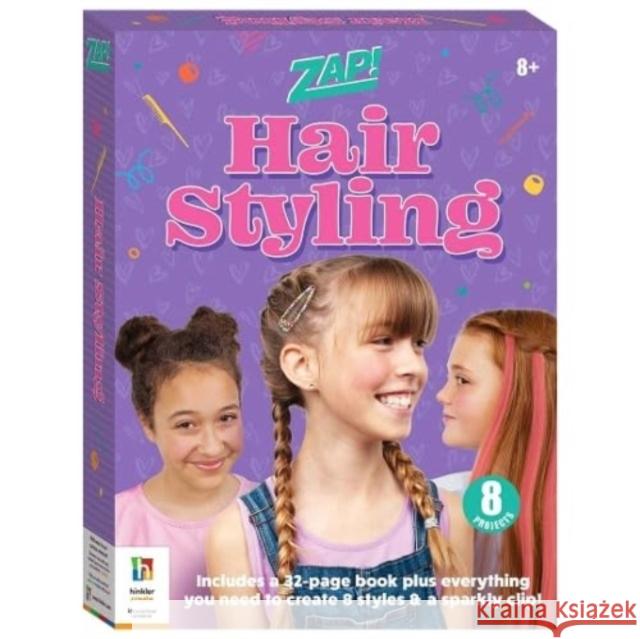 Zap! Hair Styling Debra Thomas 9781488945816 Hinkler Books - książka