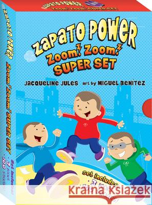 Zapato Power Boxed Set #1-3 Jacqueline Jules, Miguel Benítez 9780807599921 Albert Whitman & Company - książka