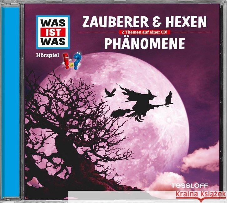 Zauberer & Hexen / Phänomene, Audio-CD Haderer, Kurt 9783788627317 Tessloff - książka
