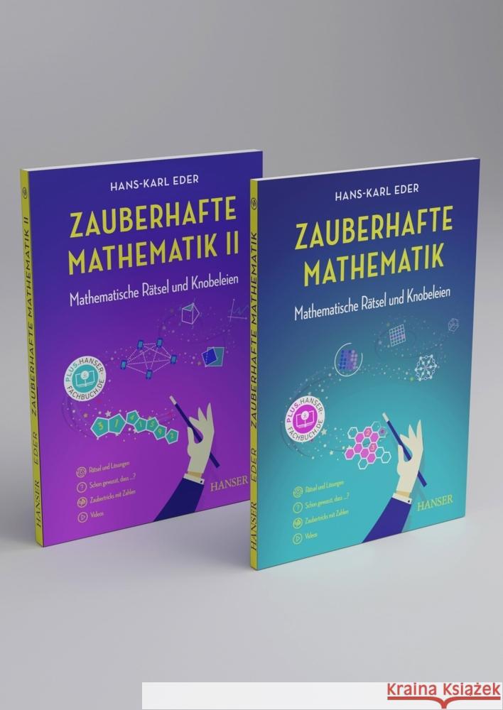 Zauberhafte Mathematik Eder, Hans-Karl 9783446480933 Hanser Fachbuchverlag - książka