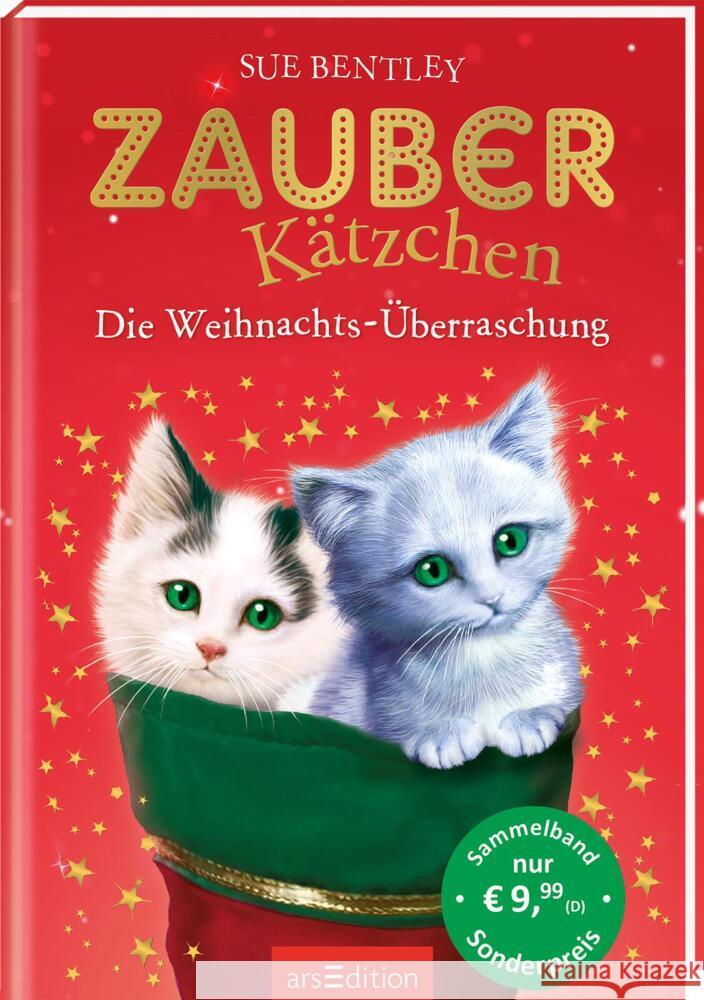 Zauberkätzchen - Die Weihnachts-Überraschung Bentley, Sue 9783845853406 ars edition - książka