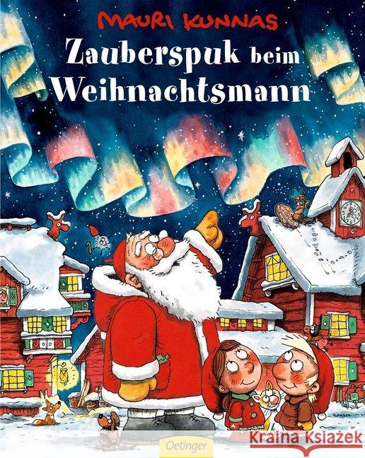 Zauberspuk beim Weihnachtsmann Kunnas, Mauri; Kunnas, Tarja 9783789109140 Oetinger - książka
