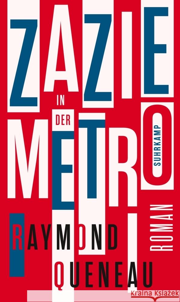 Zazie in der Metro Queneau, Raymond 9783518471166 Suhrkamp - książka