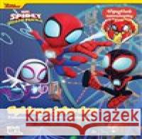 Zábava se třpytivými samolepkami Spidey  8595593840024 Jiri models - książka