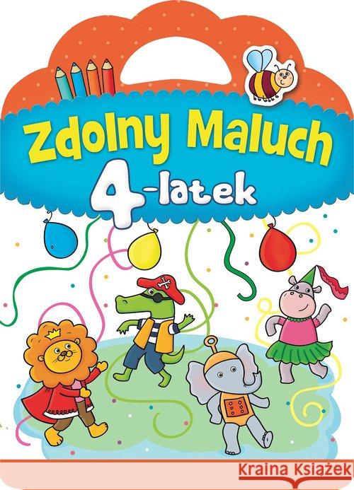 Zdolny maluch. 4-latek Kuryjak Joanna 9788379150427 Skrzat - książka