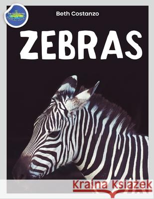 Zebra Activity Workbook ages 4-8 Beth Costanzo 9781087873817 Adventures of Scuba Jack - książka