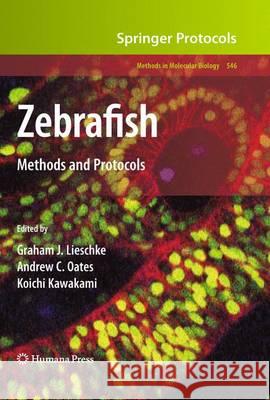 Zebrafish: Methods and Protocols Lieschke, Graham J. 9781627038997 Humana Press - książka