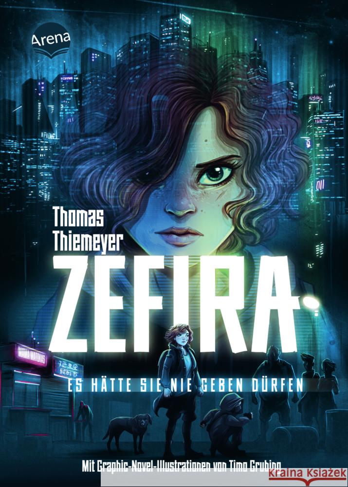 Zefira. Es hätte sie nie geben dürfen Thiemeyer, Thomas 9783401604473 Arena - książka