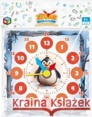 Zegar edukacyjny - Pingwin  5903796605181 Multigra - książka