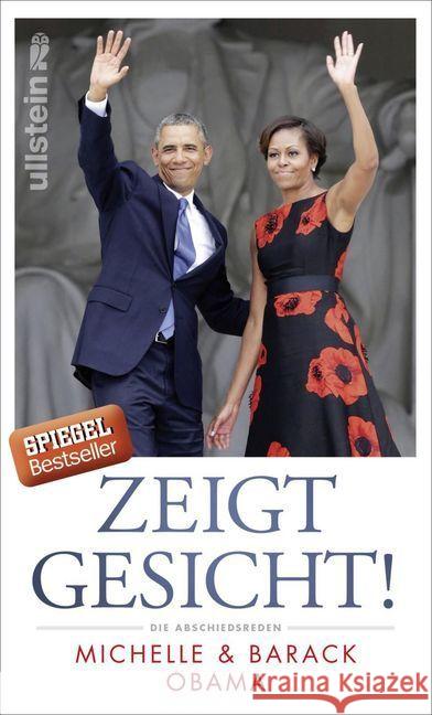 Zeigt Gesicht! : Die Abschiedsreden Obama, Barack; Obama, Michelle 9783550050190 Ullstein HC - książka