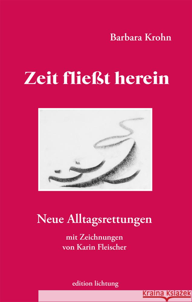 Zeit fließt herein Krohn, Barbara 9783941306578 Lichtung Verlag - książka