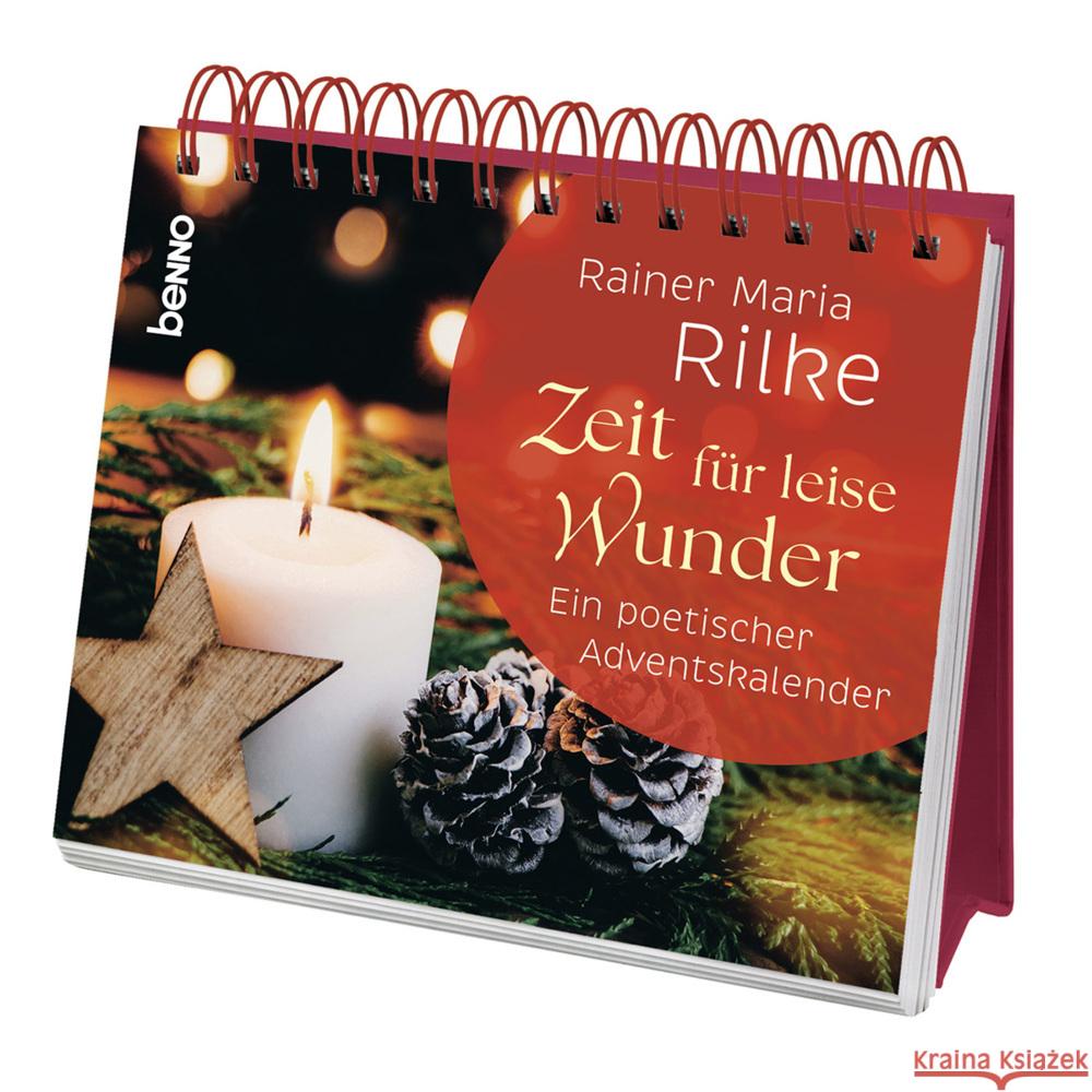 Zeit für leise Wunder Rilke, Rainer Maria 9783746266213 St. Benno - książka