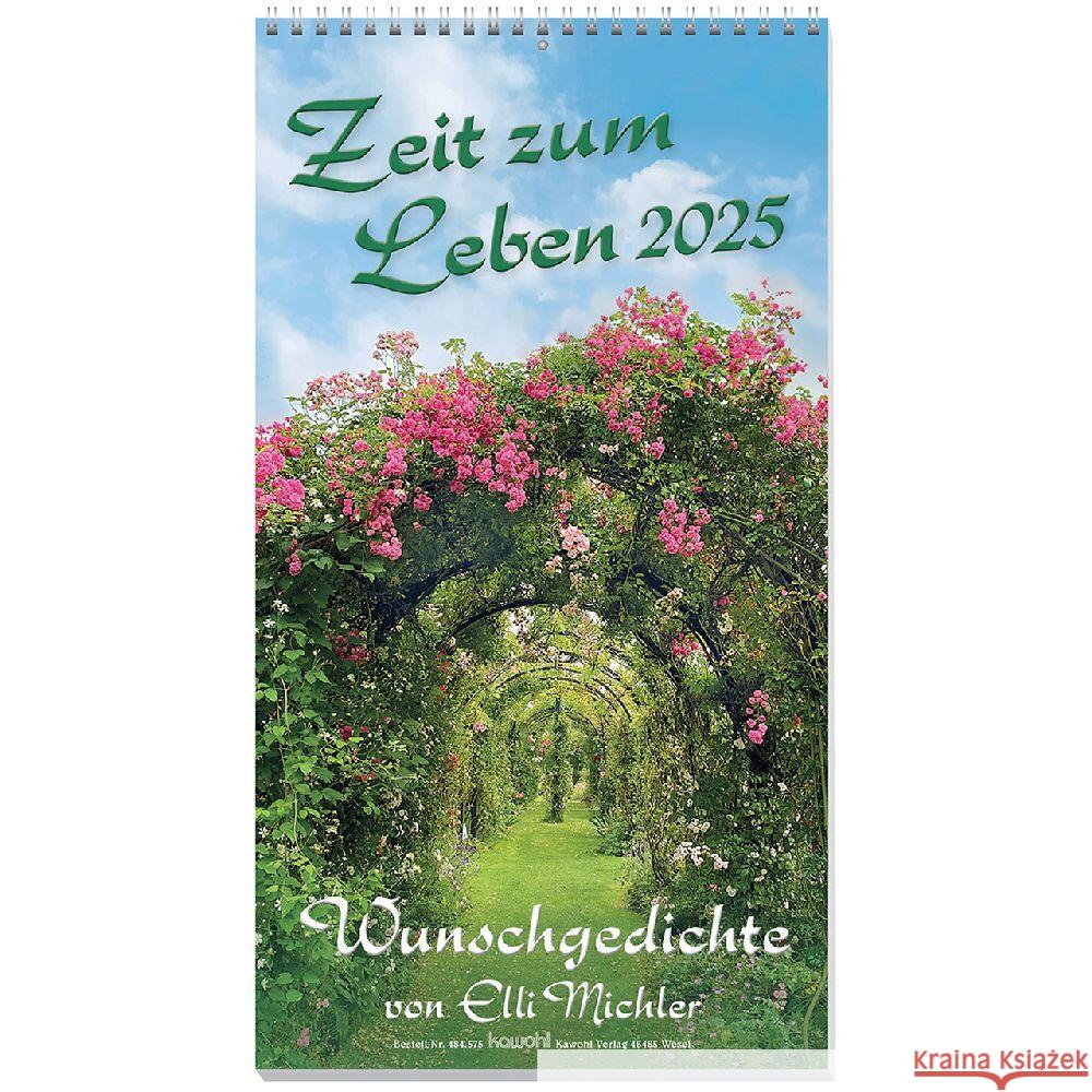 Zeit zum Leben 2025 Michler, Elli 9783754857557 Kawohl - książka